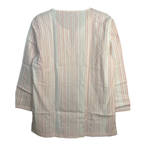 UNTUCKit Women's Durfort Pullover Tunic Pink and White Stripe Size 4 NWT - Picture 4 of 8